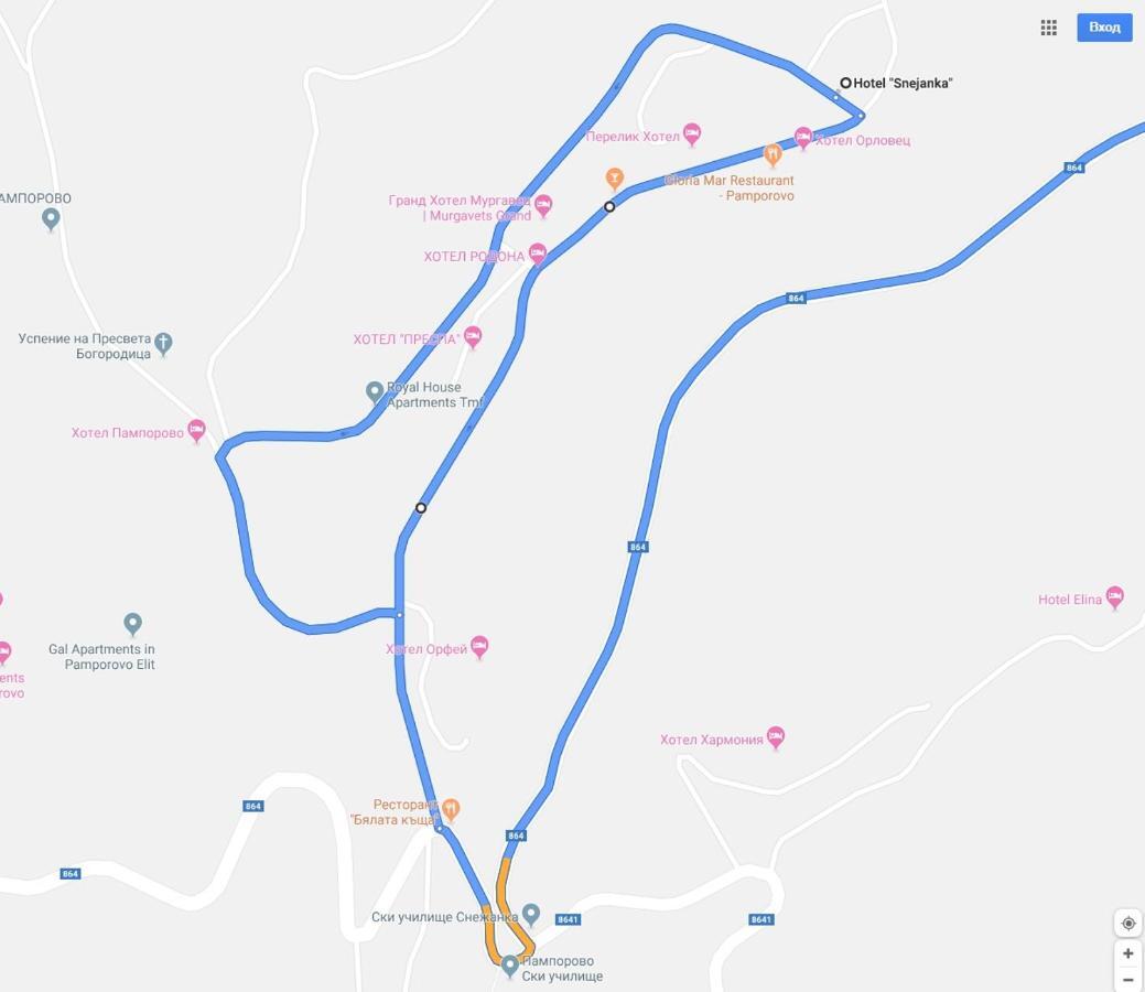 Pamporovo Hotel Snezhanka A425 Kültér fotó